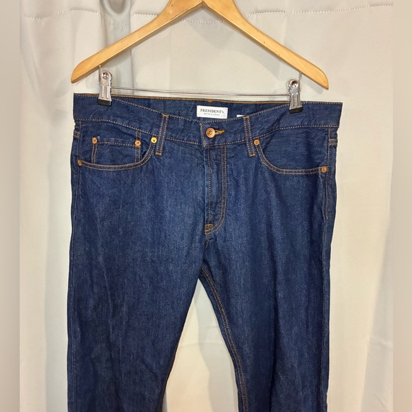 President’s Mens Blue‎ Luxury Japanese Selvedge Jeans Denim 34 - Picture 3 of 12